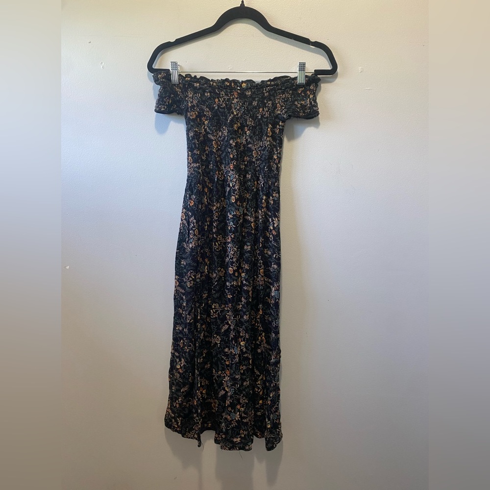 Urban outfitters off the shoulder maxi
